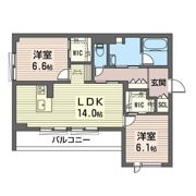 桜木の間取り画像