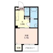 シャーメゾン 竹の間取り画像