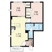 ドレミ はいむ Bの間取り画像