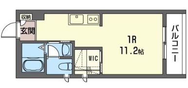 VIPコートの間取り画像