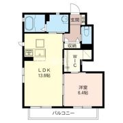 シエルメゾンAの間取り画像