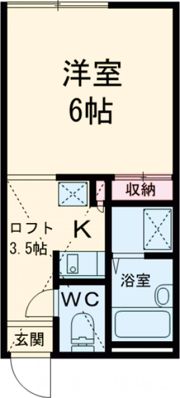 EXEO横越中央の間取り画像