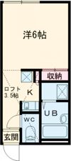 EXEO横越中央の間取り画像
