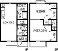 River Park A・B・Cの間取り画像