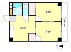 アルページュ草津の間取り画像