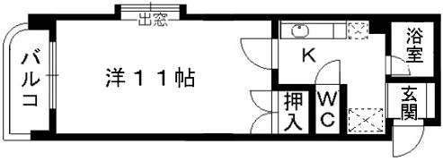 マーカス新町の間取り画像