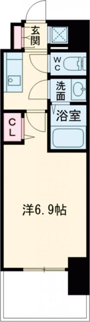 フォーリアライズ尼崎エランの間取り画像