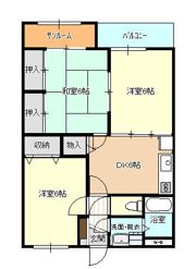 シャトレー根塚の間取り画像