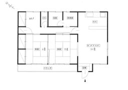 春日居町鎮目の貸戸建の間取り画像