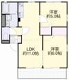 メゾンマーシュAの間取り画像