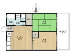 中島ハイムの間取り画像