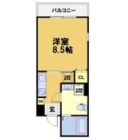 attrice大将軍の間取り画像