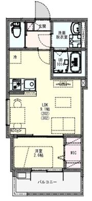 KLEIS草加の間取り画像