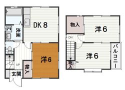 ワンブリッジイーストの間取り画像