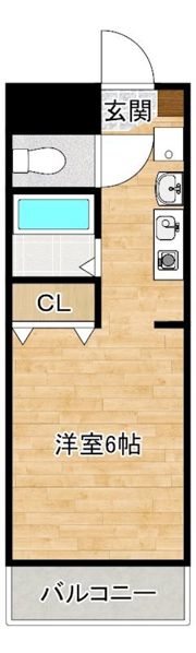大保ハイツB棟の間取り画像