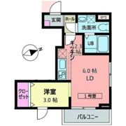 メリディアン吉岡弐番館の間取り画像