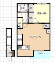Luce（ルーチェ）の間取り画像