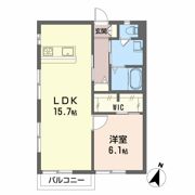 クレセントⅡの間取り画像