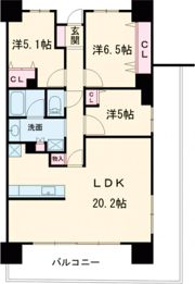 ライオンズマンション諫早ステーションスクエアの間取り画像