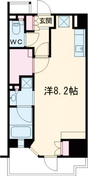 パークアクシスうつぼ公園の間取り画像