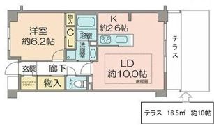 ビューコートQMの間取り画像