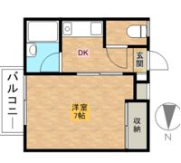 ハイツ平井の間取り画像