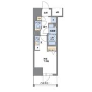 Metrosa谷町六丁目Southの間取り画像