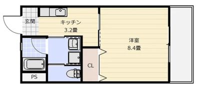 マ・メゾンMITAの間取り画像