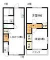 パセオ長沢の間取り画像