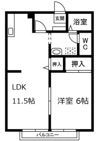 ファミールM Bの間取り画像