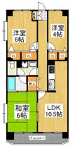 セントラルパレス15の間取り画像