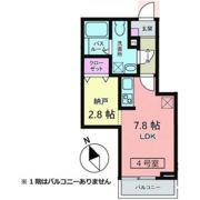 メリディアン多賀城新田の間取り画像