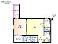 フジパレス高石駅西Ⅲ番館の間取り画像