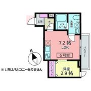 メリディアン多賀城新田の間取り画像