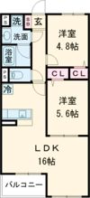SOUTH COAT(サウスコート)の間取り画像