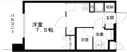 レジディア熊本辛島の間取り画像