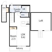 tj residence TOKOROZAWAの間取り画像