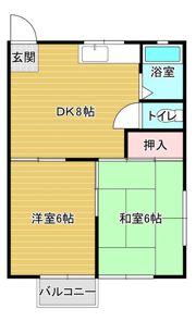 マンションキャロットの間取り画像