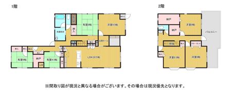 鰯ケ島貸家の間取り画像