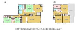 鰯ケ島貸家の間取り画像