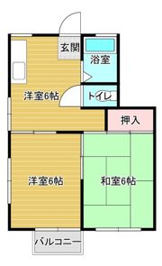 マンションキャロットの間取り画像