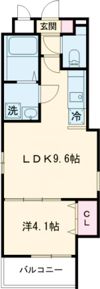 Cherim並木の間取り画像