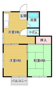 マンションキャロットの間取り画像