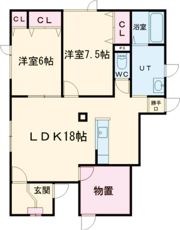 AERA－AKの間取り画像