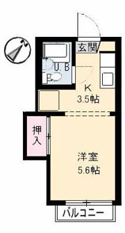 エクセル旗ケ崎の間取り画像