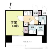 エスリードレジデンス梅田グランゲートの間取り画像