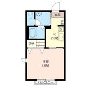 クレセント B棟の間取り画像