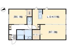バンビーニ吉木（セキスイハイム）の間取り画像
