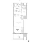 ザ・パークハビオ北千住の間取り画像