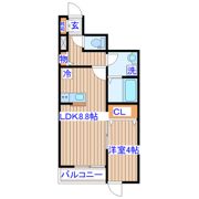 仮）根岸新築B棟の間取り画像